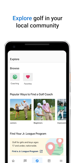 MyPGA Screenshot 1