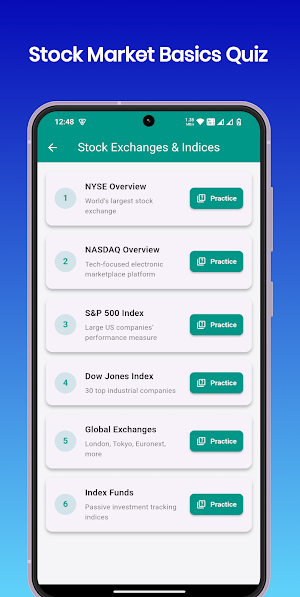 Stock Market Basics Quiz Screenshot 3