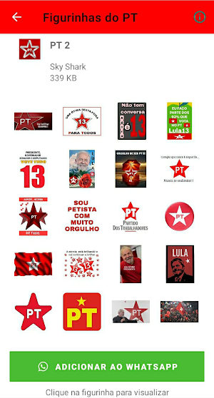 Figurinhas do PT | LULA Screenshot 1