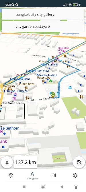 Thailand Offline Map Screenshot 1
