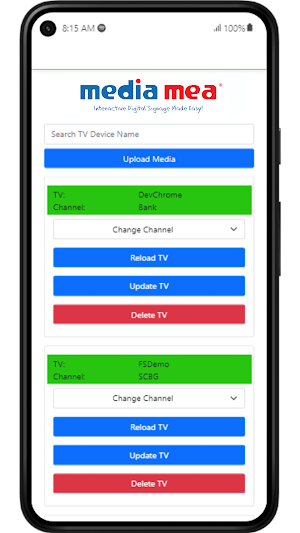 media mea Manager Screenshot 2