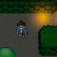 Cowboy in mine