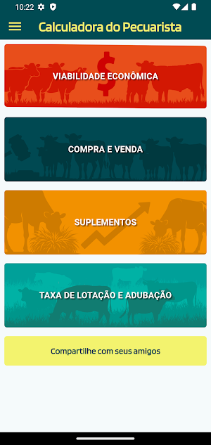Calculadora do Pecuarista Screenshot 2