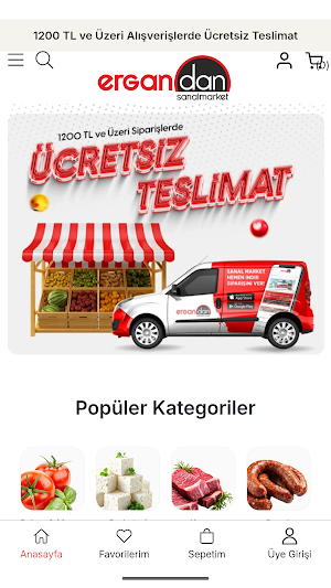 Ergandan Sanal Market Screenshot 2