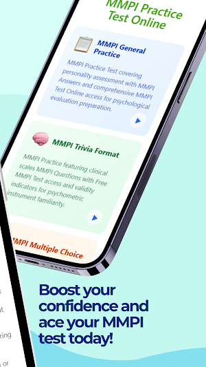 MMPI Practice Test Screenshot 1