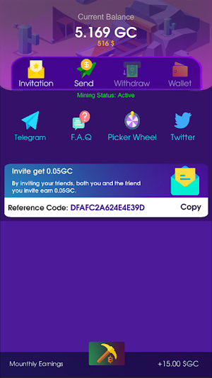 Great Coin(GC) - Crypto Mining Screenshot 0