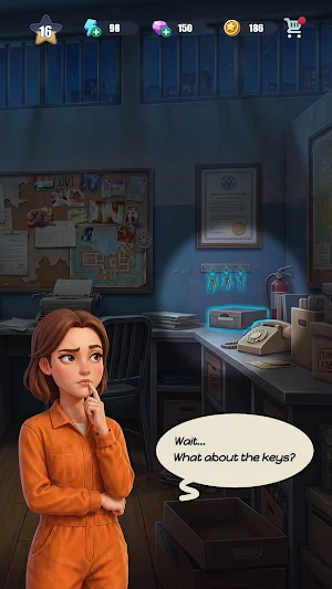 Lost in Prison：Merge Secrets Screenshot 1