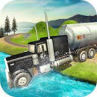 Oil Tanker Truck Driving Simulator: Hill Transport