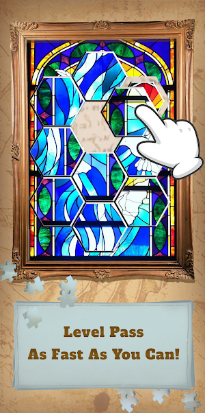 JigsortingRelaxPuzzle: DaVinci Screenshot 0