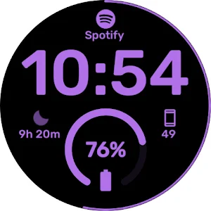 Big Time - Wear OS Watchface Screenshot 1