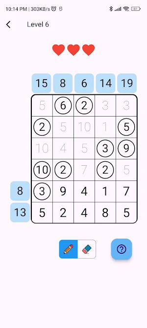 Numbers Sum Screenshot 3