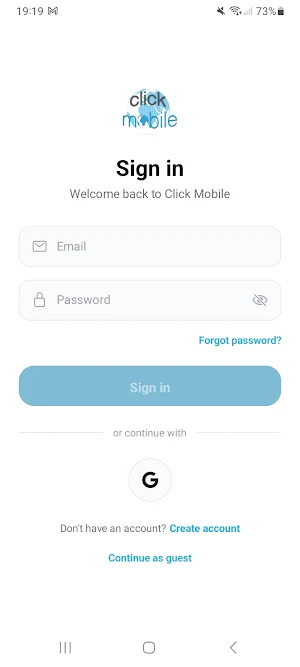 Click Mobile – eSIM & Airtime Screenshot 3