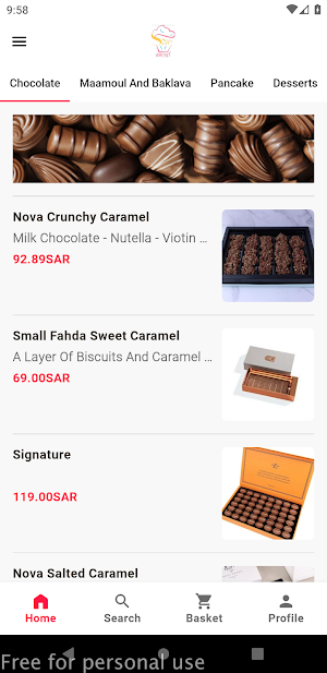 كوخ الحلا Screenshot 0
