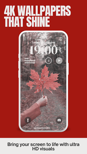 Maple Leaf Aesthetic Wallpaper Screenshot 0