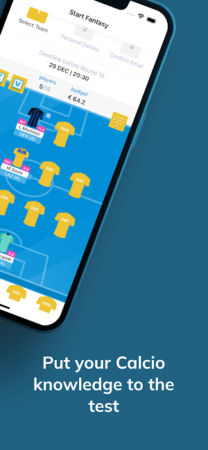 SerieA Fantasy Screenshot 2