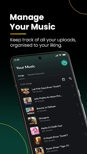 JioSaavn ArtistOne Screenshot 1