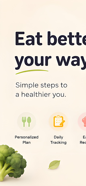 Nomi: Food Tracker & Recipes Screenshot 0