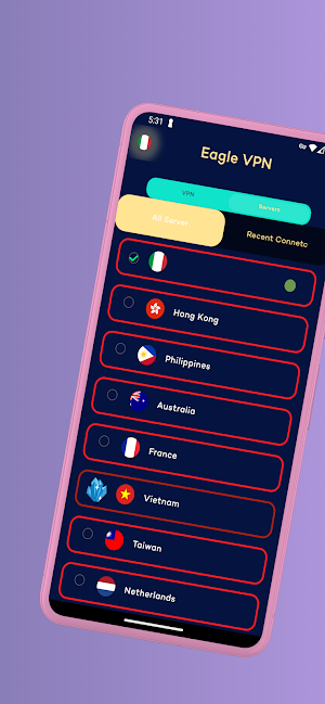 Eagle VPN: Max Speed Secure Screenshot 3