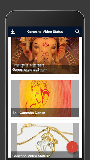 Ganesha Video Status - Lord Ganesh Lyrical Status Screenshot 0
