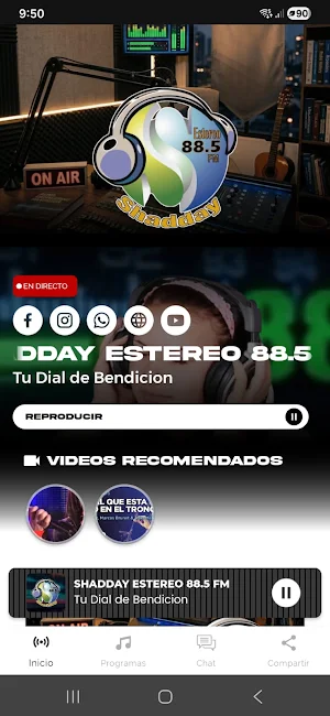 Shadday Estereo 88.5 FM Screenshot 2