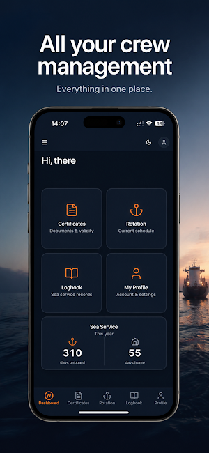 My CrewID: Seaman Logbook Screenshot 0