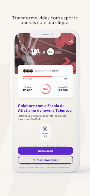 Movv training app Screenshot 3