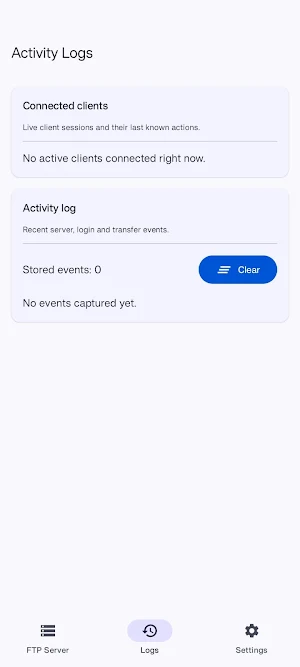 WiFi FTP Server Pro Screenshot 1