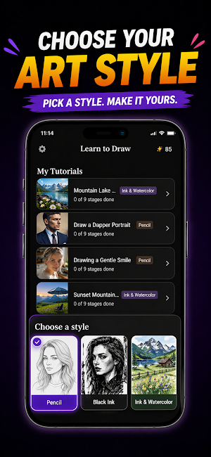 Vangu: Learn to Draw Screenshot 3