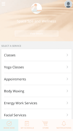 Space Spa and Wellness Screenshot 0