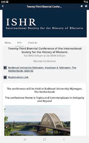 ISHR Conference Screenshot 3