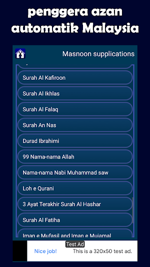 Auto Azan Alarm Malaysia Screenshot 3