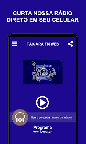 Itaigara FM Web Screenshot 0