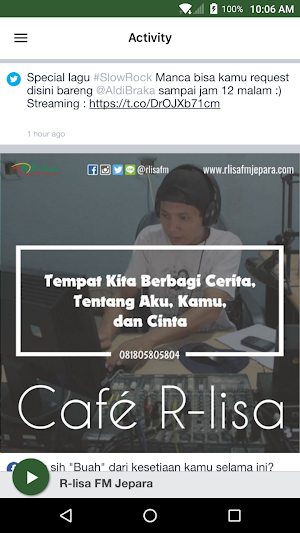 R-lisa FM Jepara Screenshot 1