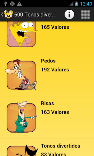 600 Funny Ringtones Screenshot 2