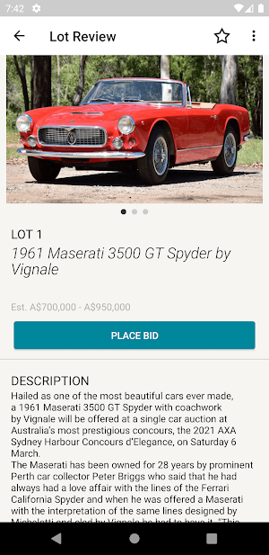 Halcyon Auctions Screenshot 0