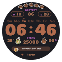 NW116: Digital watch face