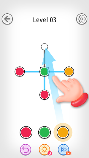 ColorDots & Lines: Puzzle game Screenshot 1