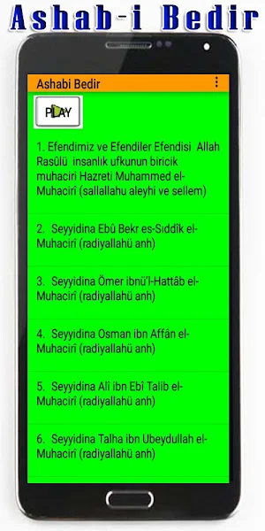 Ashabi Bedir Screenshot 3