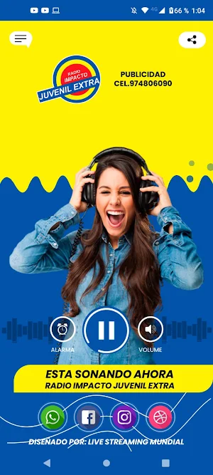Radio Impacto Juvenil Extra Screenshot 0