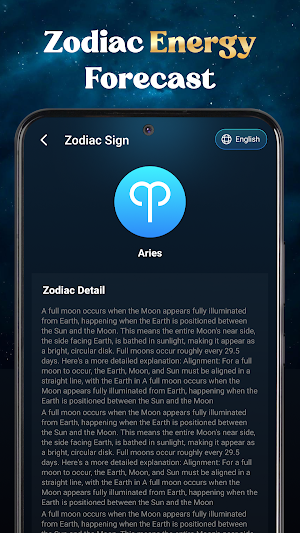 Moon Forecast Calendar: Zodiac Screenshot 0
