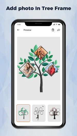 Family Tree pic Collage Editor Screenshot 3
