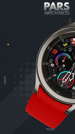 Pars Troya Hybrid Watch Face Screenshot 3