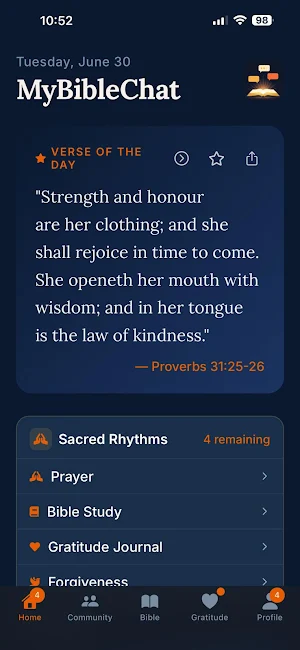 MyBibleChat: Prayer & Pastors Screenshot 0