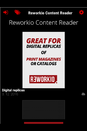 Reworkio Content Reader Screenshot 0