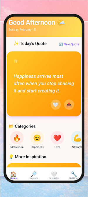 Positive Daily Quotes Screenshot 2