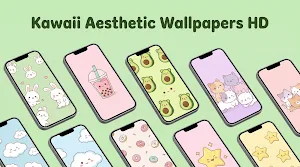 Kawaii aesthetic Wallpaper UHD Screenshot 0