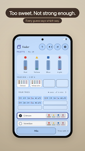 Vodar: Prove the Blend Screenshot 1