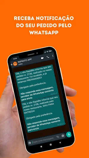 RAPIDITO APP - SEU PEDIDO A UM CLICK DE DISTÂNCIA. Screenshot 1