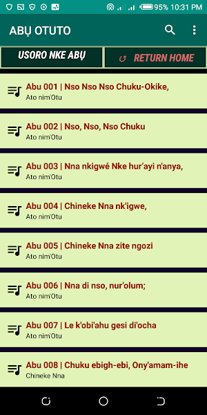 Ekpere Na Abu Audio Tunes offline Screenshot 2