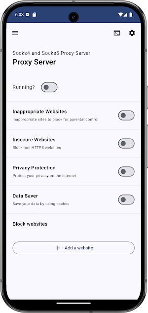 XCProxy Server Screenshot 3